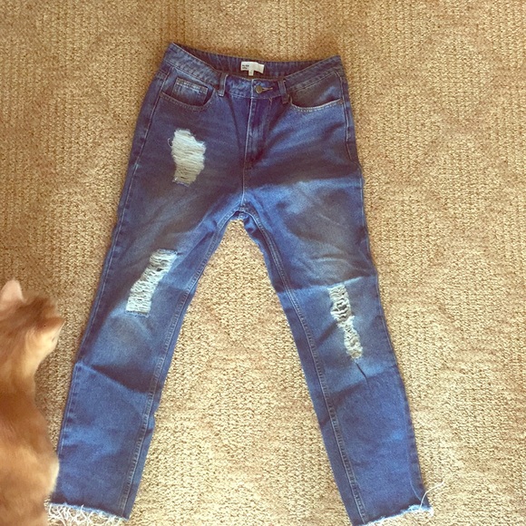 By the way. Distressed High Rise Jeans 26 4 2 - Picture 5 of 7